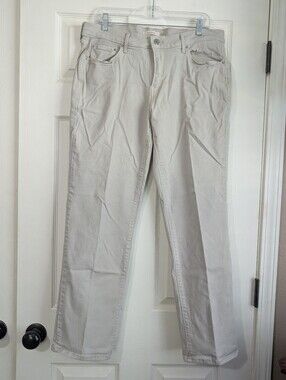 Levi's Light Beige 505 Straight Leg Pants Size 32